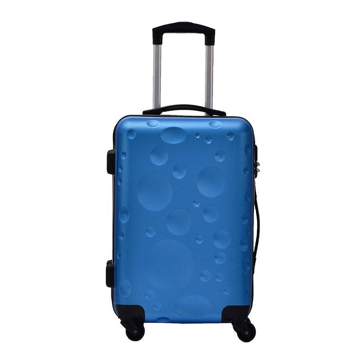 Unisex Modern Bubble-Pattern Hard Shell Spinner Suitcase Bowlift
