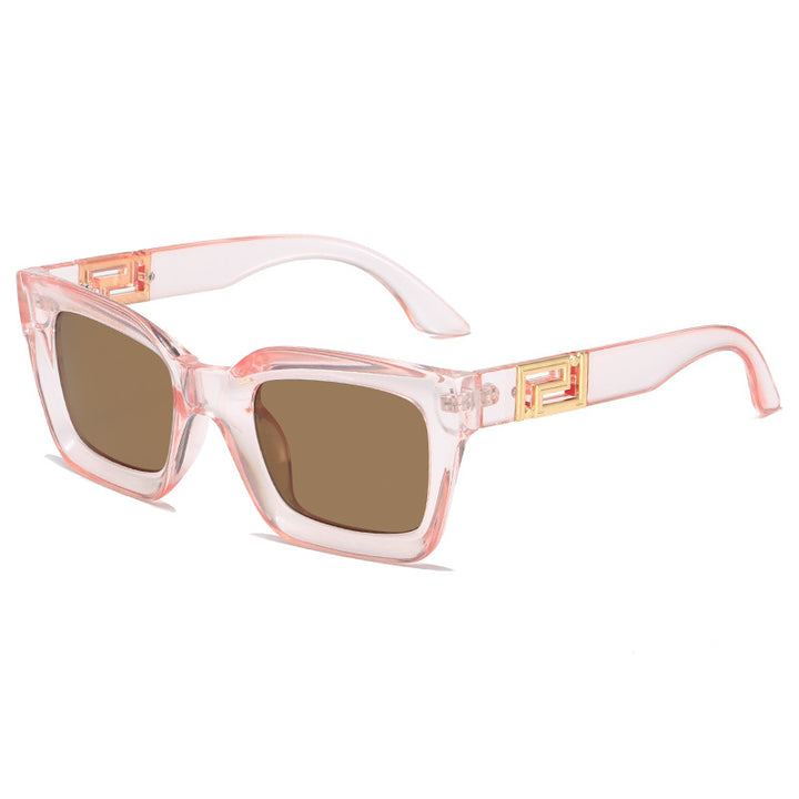 Ladies Square Sunglasses with Luxurious Design Bowlift