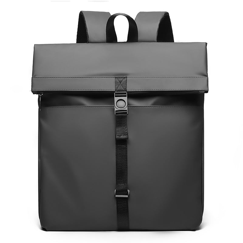 Modern Waterproof Roll-Top Backpack Bowlift