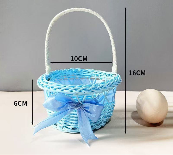 Decorative Handwoven Gift Basket Bowlift