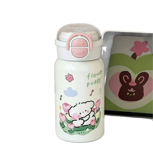 Women's Creative Water Bottle with Animal Design Bowlift