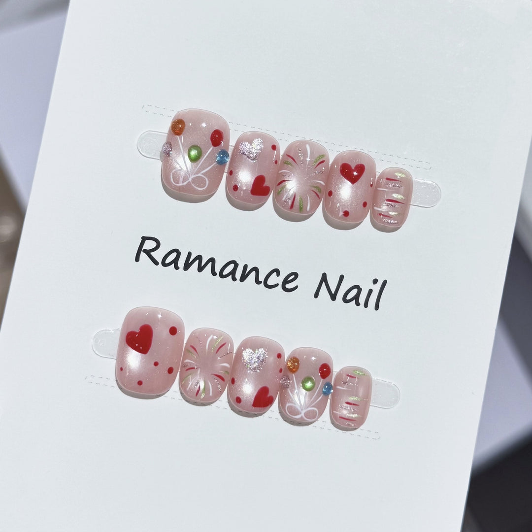 Decorative Press-On Nails Bowlift