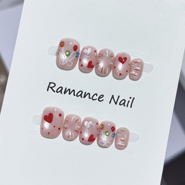 Decorative Press-On Nails Bowlift