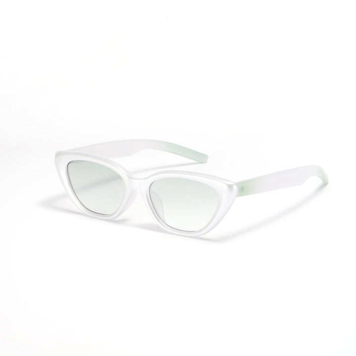 Women Cat-Eye Sunglasses with Transparent Design Bowlift
