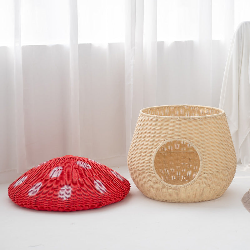 Cat bed with integrated sleeping area Bowlift