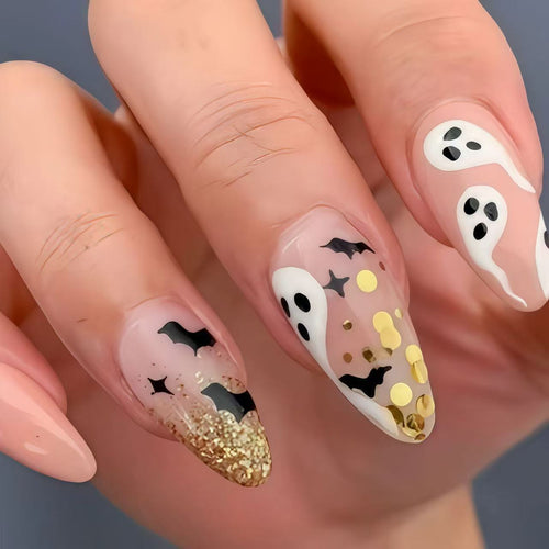 Themed Press-On Nail Art Set Bowlift