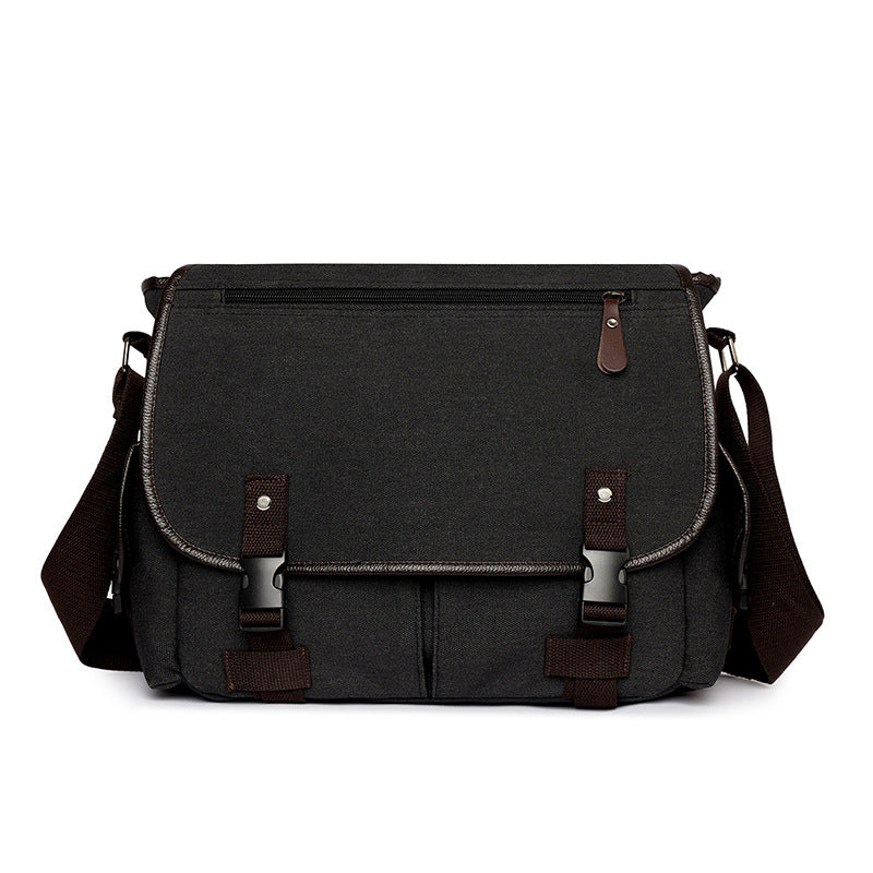 Multi-Functional Vintage Messenger Bag Bowlift