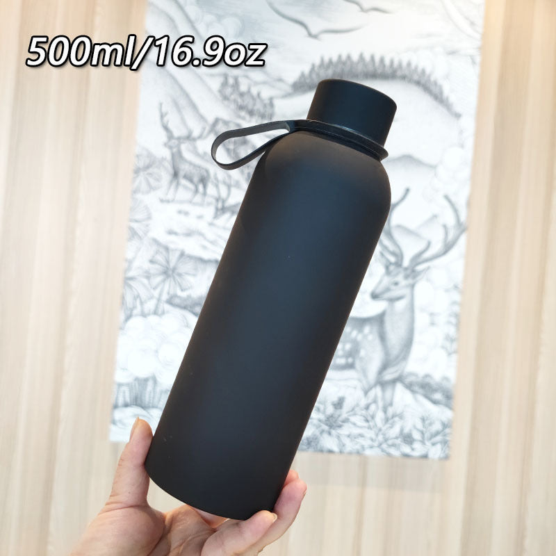 Ladies High Quality Stainless Steel Drinking Bottle with Non-Slip Grip Bowlift