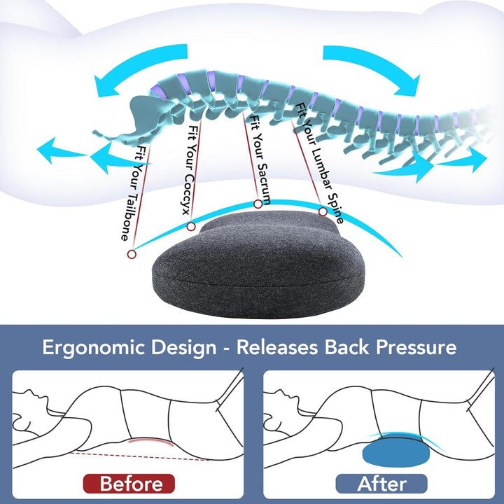 Ergonomic sleeping pillow Bowlift