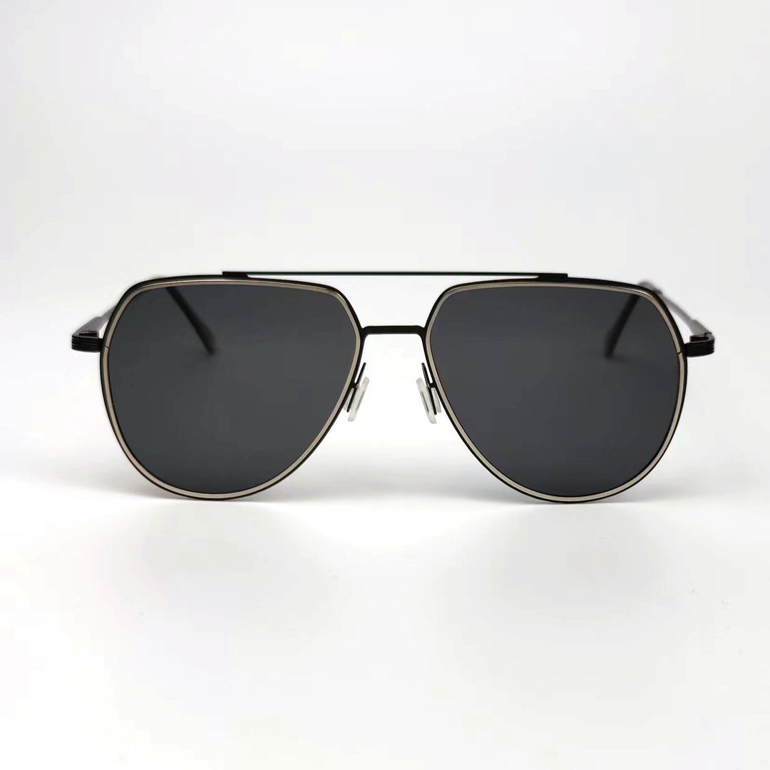 Men's elegant pilot sunglasses with polarizing lenses Bowlift