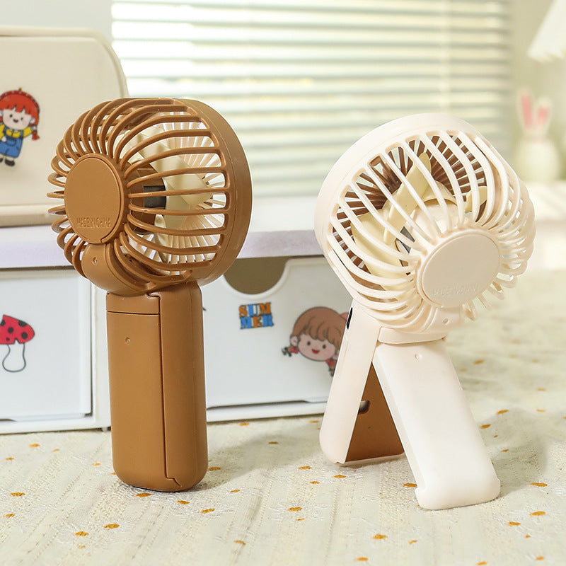 Ladies Portable Handheld Fan in Playful Animal Design Bowlift