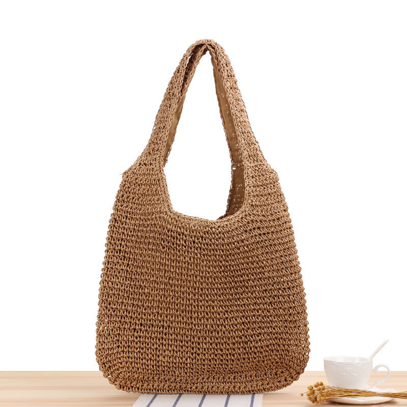 Handmade Mesh Tote Bag in Minimalist Design Bowlift