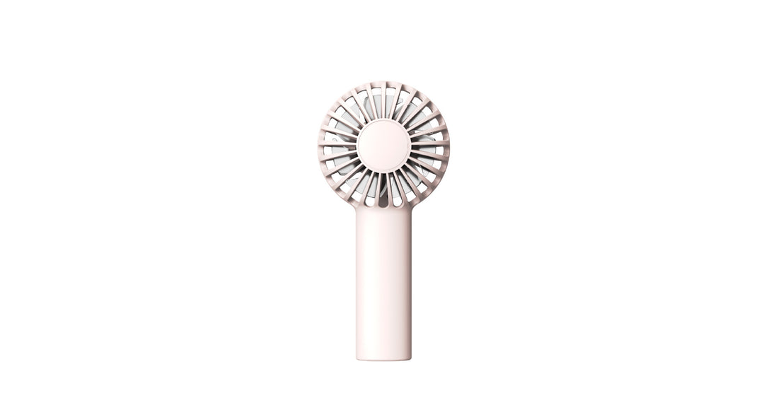 Women portable USB hand fan with flexible holder Bowlift