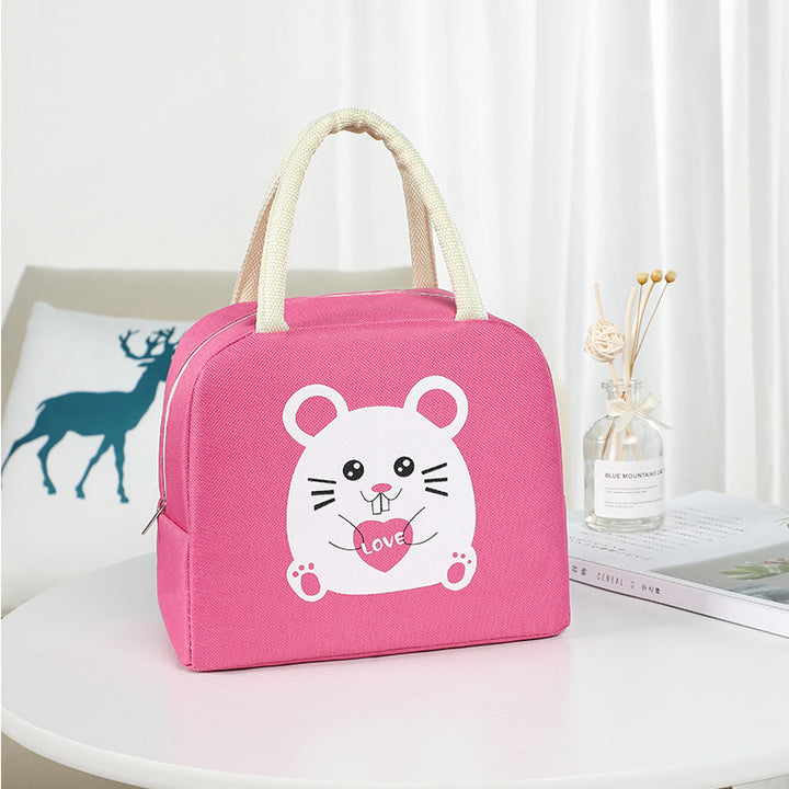 Insulated Lunch Bag with Playful Fox Design Bowlift