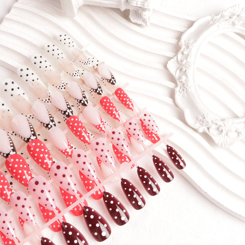 Artistic Polka Dot Nail Art Tips Bowlift
