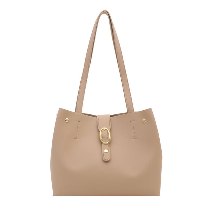 Structured Leather Tote Bag Bowlift