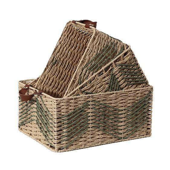 Handmade storage basket made of natural fibers Bowlift