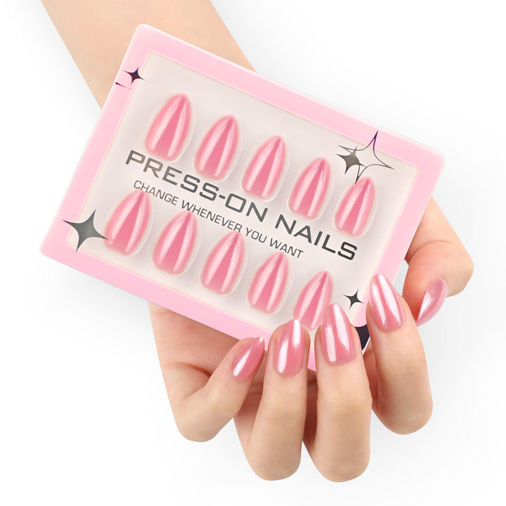 Artificial press-on nails with modern design Bowlift