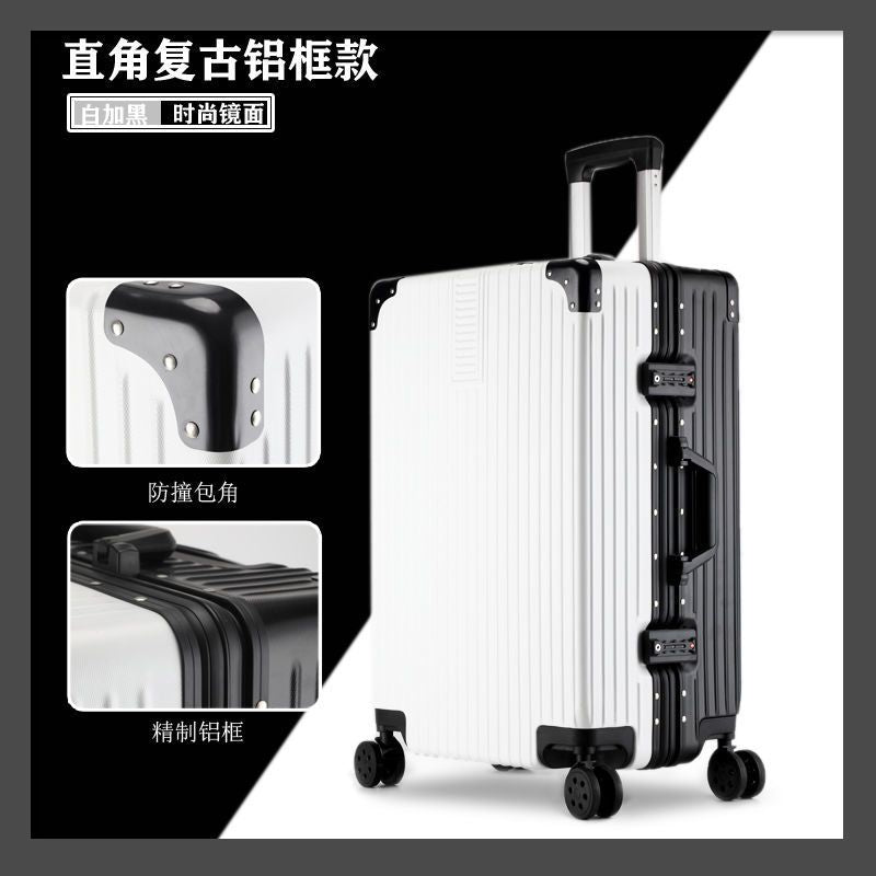 Hard-shell suitcase with 360-degree wheels and security lock Bowlift