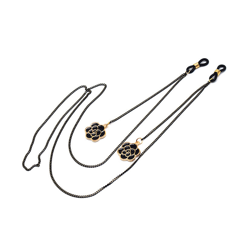Artistic Floral Eyewear Chain Bowlift