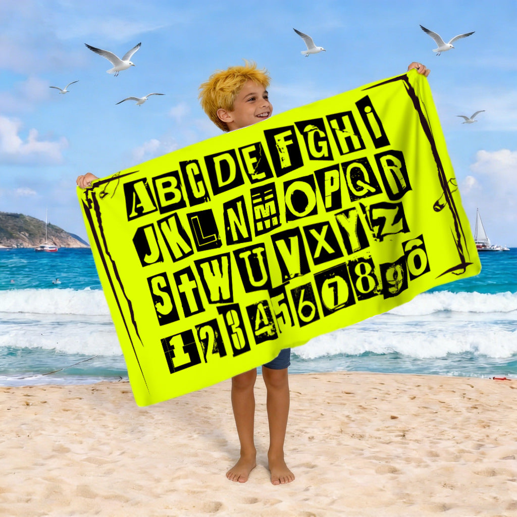 Kids Beach Towel Bowlift