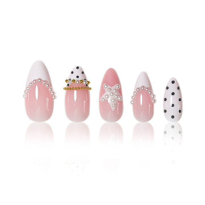 Stylish Decorative Stiletto Nail Extensions Bowlift