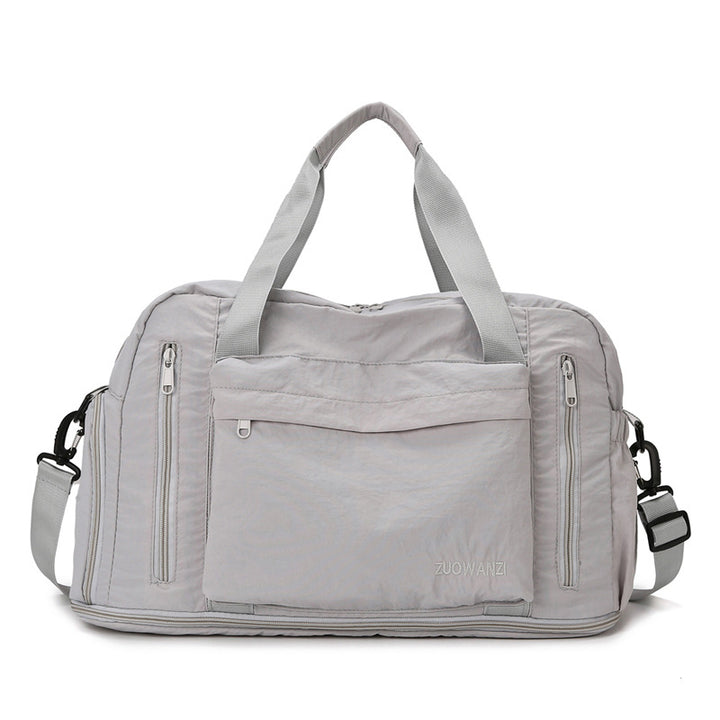 Sporty Shoulder Bag With Integrated Organization System Bowlift