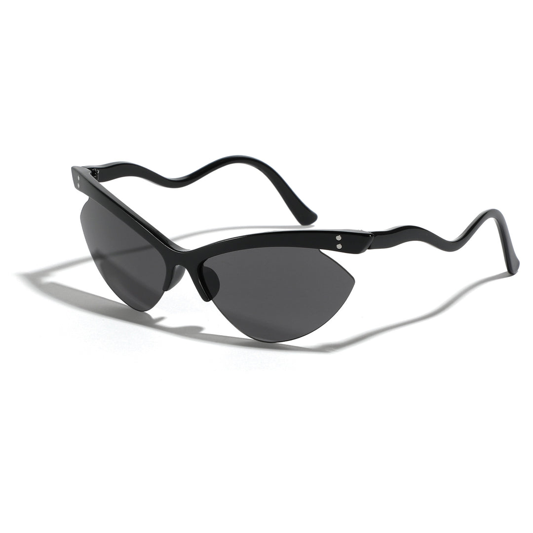 Women's Cat-Eye Sunglasses with Ergonomic Design and UV Protection Bowlift