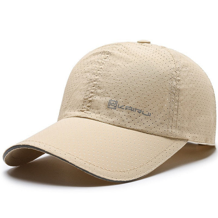 Ladies sporty functional baseball cap with ventilation design Bowlift