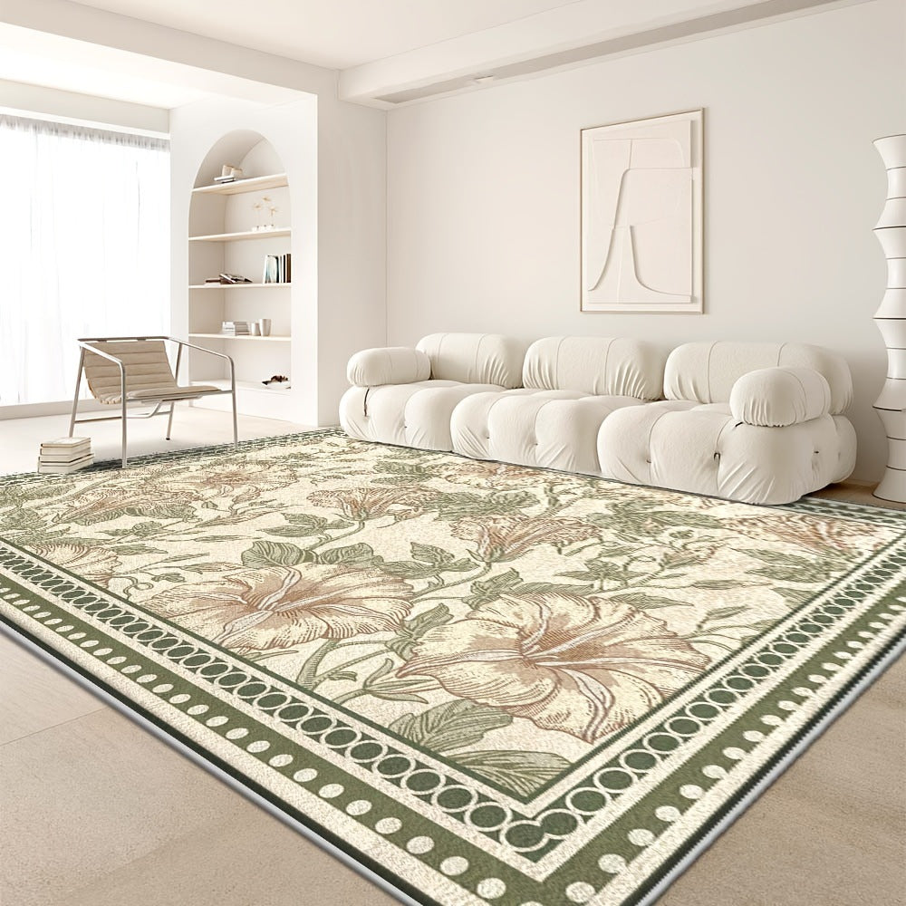 Floral Pattern Decorative Area Rug