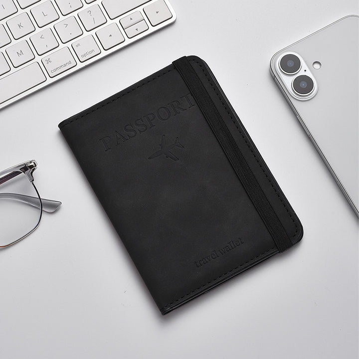 Leather Passport Holder Wallet Bowlift
