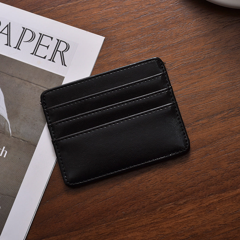 Minimalist Leather Cardholder Bowlift