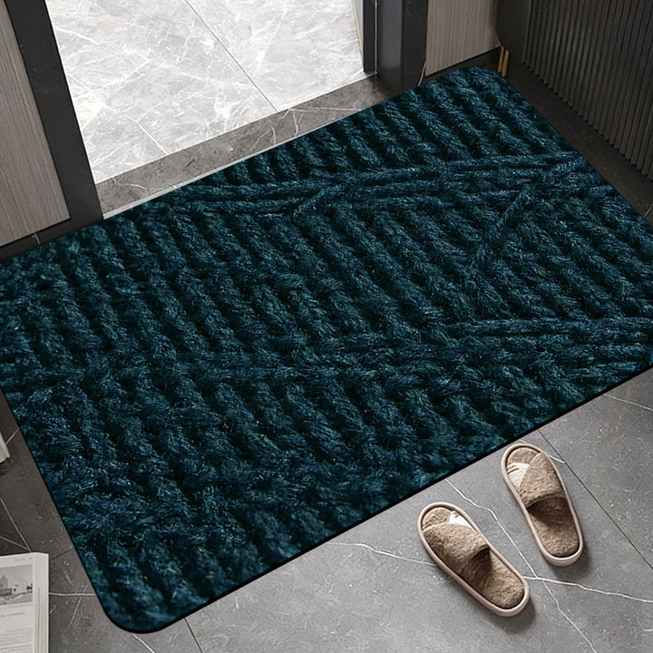 Plush Textured Door Mat