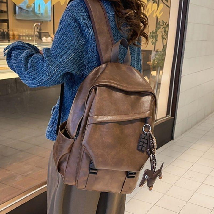 Urban Leather Backpack Bowlift