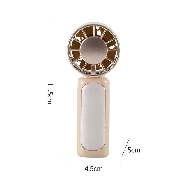 Women's Portable Hand Fan with Ergonomic Design Bowlift