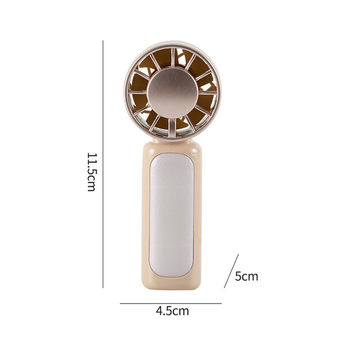 Women's Portable Hand Fan with Ergonomic Design Bowlift