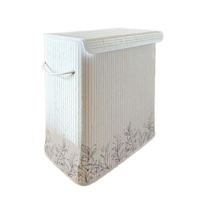 Stylish laundry container with practical lid and carrying handles Bowlift