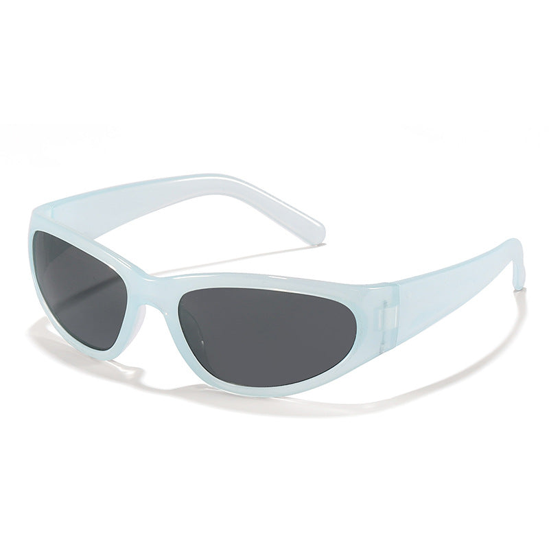 Ladies fashionable sunglasses in futuristic style Bowlift