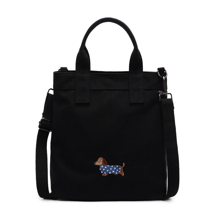 Stylish Canvas Handbag Bowlift
