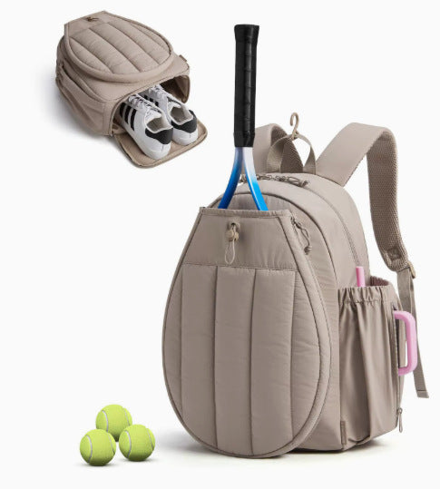 Sporty tennis backpack with ergonomic design Bowlift