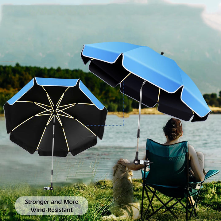 Women’s sturdy beach sunshade umbrella with adjustable mounting system Bowlift