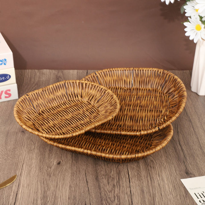 Decorative Woven Basket Bowlift