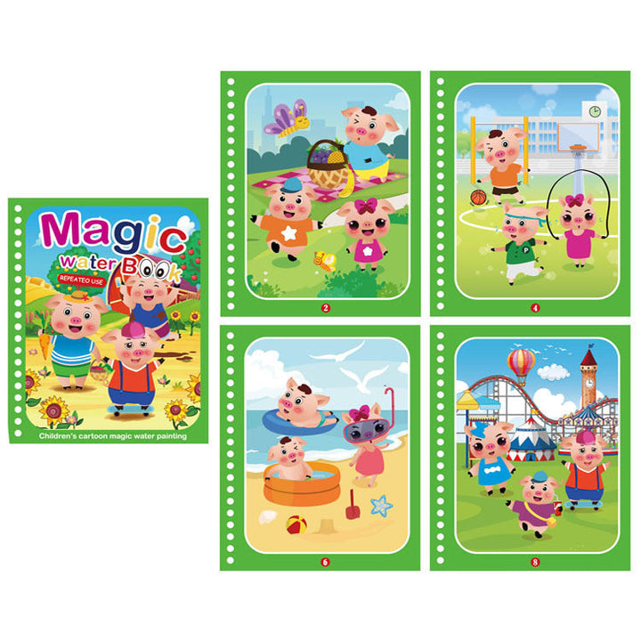 BowLift | Magical Water Coloring Book for Kids