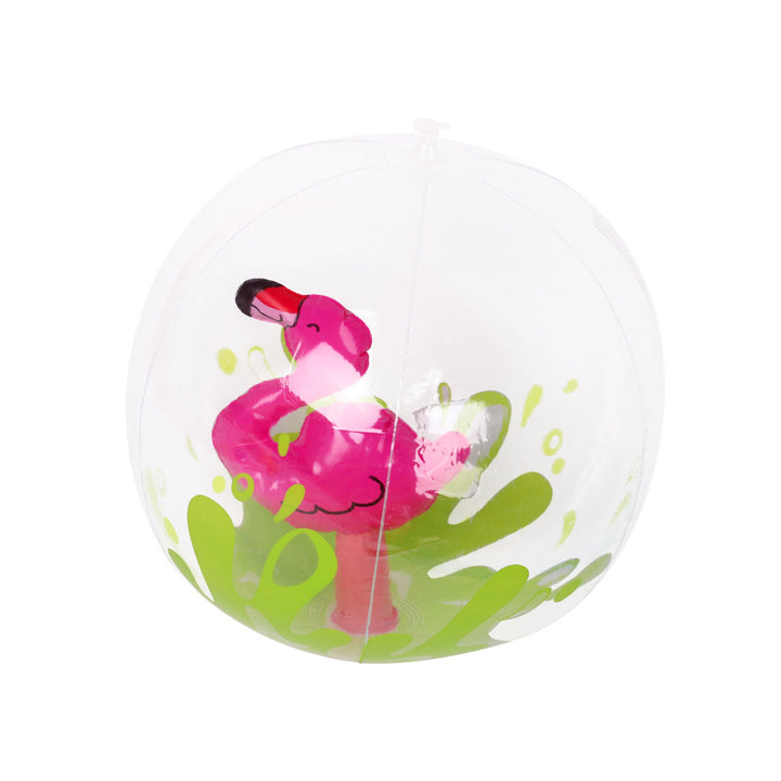 Ladies Inflatable Flamingo Play Ball Bowlift