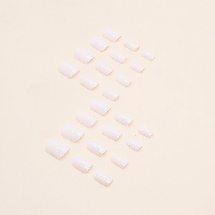 Elegant Glitter Press-On Nail Set Bowlift