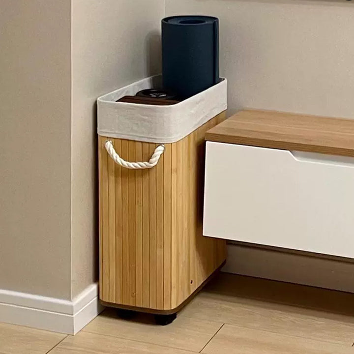 More modern laundry basket with practical movement system Bowlift