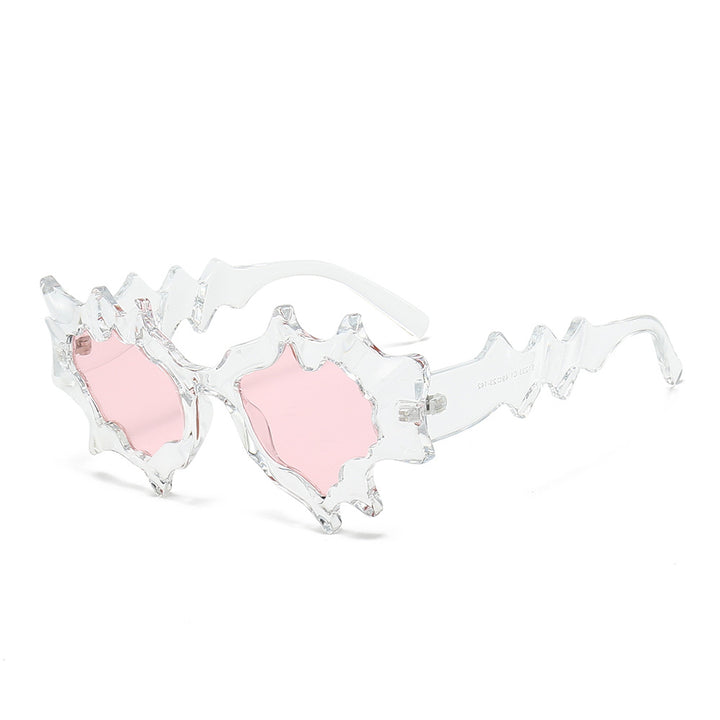 Ladies' Fashion Sunglasses in Extravagant Wave Design Bowlift