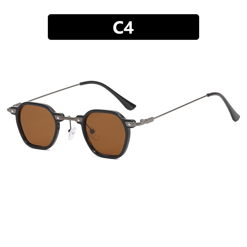 Ladies stylish sunglasses with unique hexagonal shape and sturdy frame Bowlift