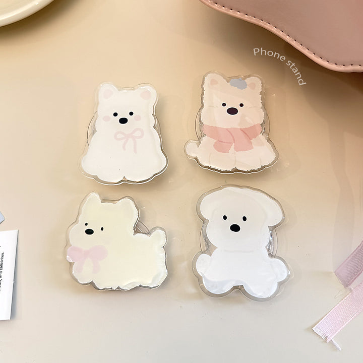 Cute animal motif refrigerator magnet Bowlift
