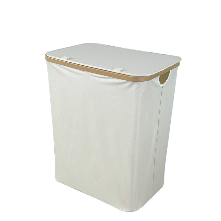 Modern laundry basket with removable lid and carrying handles Bowlift